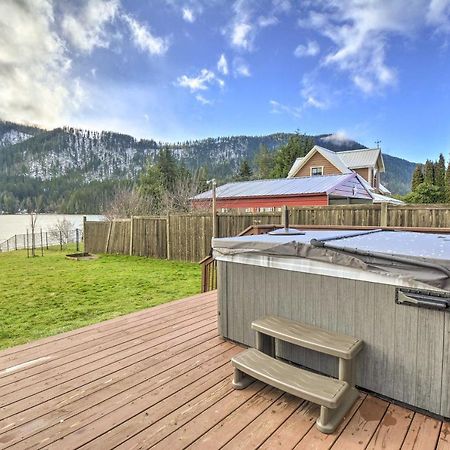 Lakefront Cabin With Stunning Mountain Views And Dock! Mineral Zewnętrze zdjęcie